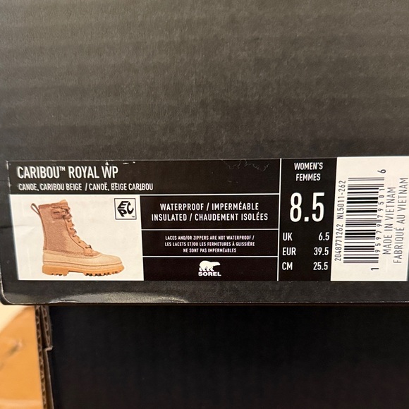 Sorel Beige and Tan Waterproof Boots - Picture 2 of 6